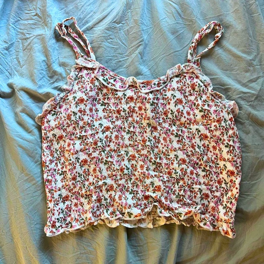 Vintage floral print cami top from Hippie Rose
